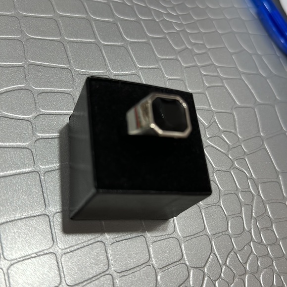 Gorgeous Cubic Zircon Ring Men/Women Jewelry Wedding Gifts Sz 9 - Picture 11 of 13